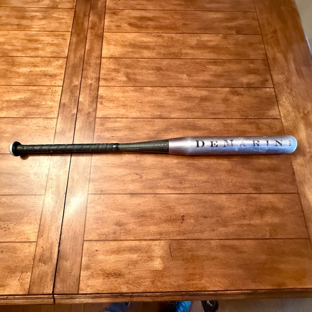 DeMarini Dark Half & Half Doublewall Official Softball Bat USSSA 1.20 BPF 34in
